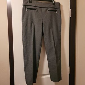 Avenue Stretch Pull on Tummy Control Zip Pocket Pants Size 14